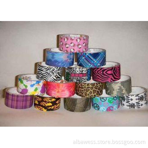 Colored Print Duct Tape Designs Natural Rubber Tapes For De
